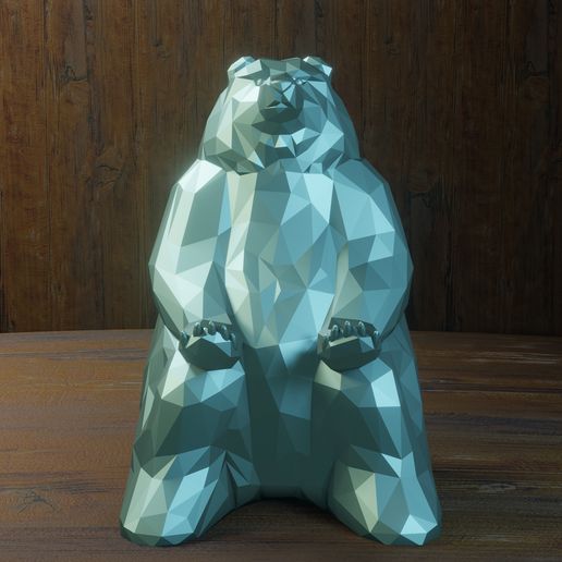 6oso-hielo.jpg Бесплатный STL файл Медвежий джойстик・Модель для загрузки и 3D-печати, Aslan3d