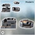 2.jpg Set of two blockhouse bunkers for heavy weapons and anti-aircraft (5) - Modern WW2 WW1 World War Diaroma Wargaming RPG Mini Hobby