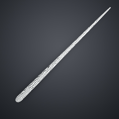 HP_hogwarts_legacy_wand_3Dprint.png Archivo 3D Varita del Legado de Hogwarts (Entera/Calva) Clásica・Plan de impresora 3D para descargar