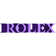 Rolex Ohne krone.stl ROLEX Full Logo