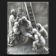 14.png 3D Model STL File for CNC Router Laser & 3D Printer Stations of the Cross Pack