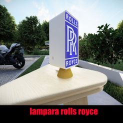 BB.jpg Archivo STL lamp/lampara art rolls royce decoracion・Modelo de impresora 3D para descargar