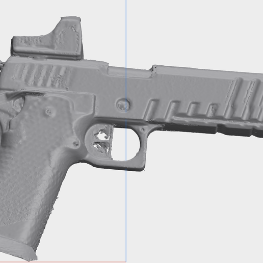 🩻 Aw Custom Hi capa Scan 1:1 size・ STL File for 3D printing, CNC ...