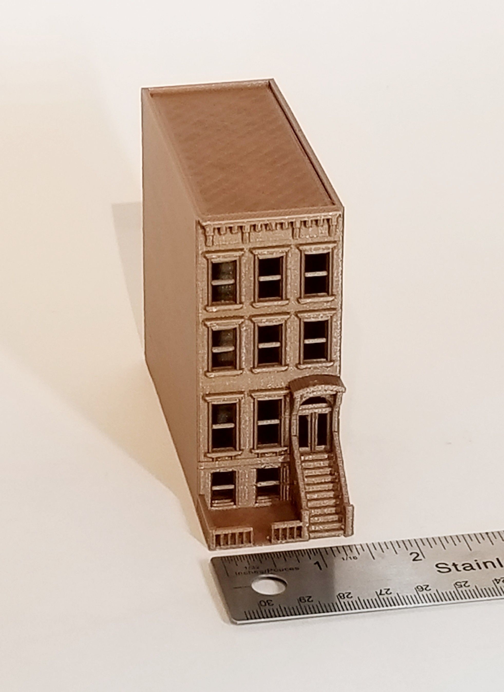 2019-03-21 16.32.13.jpg Fichier 3D PREMIUM N Scale Brooklyn Brownstone・Design à télécharger et à imprimer en 3D, MFouillard