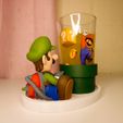 1000019547.jpg Luigi / Mario Bros. Cup Holder / Succulent Planter