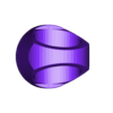 BLUE_LIGHT_-_lantern_ring.STL Free STL file Lantern corps rings・Template to download and 3D print