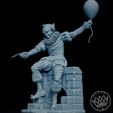 BNW-5.jpg Fan Art - Pennywise aus IT - Statue