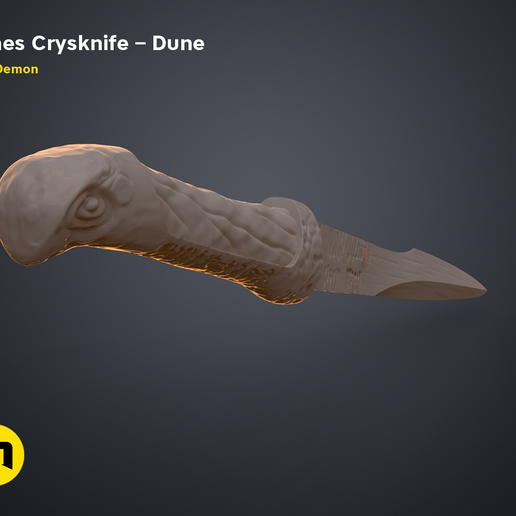 Crysknife-Kynes-Default-0.png Fichier 3D Kynes Crysknife - Dune・Plan pour imprimante 3D à télécharger, 3D-mon