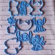 set-lilo-y-stitch.jpeg STL file Lilo and stitch set・3D printable model to download