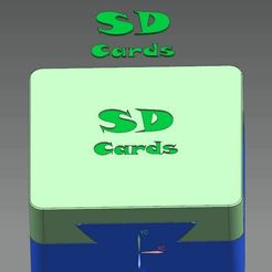 sd_schriftzug.JPG box impossible, SD card box, Nozzle box, blank box
