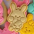 6-2.jpg Cute Easter Bunny Boy Cookie Cutter and Stamp