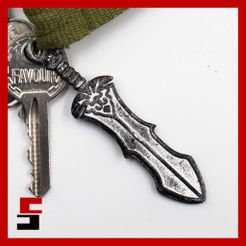 cults-special.jpg Dark Souls Black Knight Greatsword Keychain