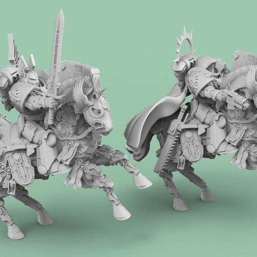 Cybernetic Horses for Angel Knights 3D model