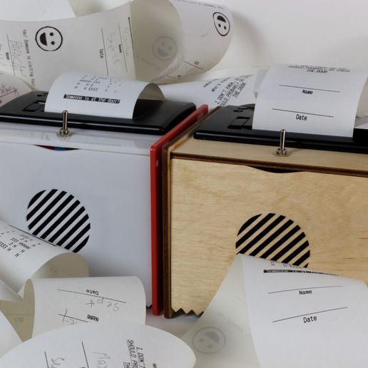 Thermal Printing Doorbell Version 2 3D model