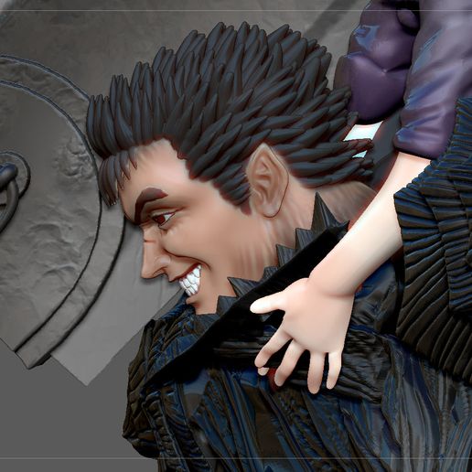 34.jpg BERSERK GUTS  schierke SCIERKE FANTASY ANIME SWORD CHARACTER