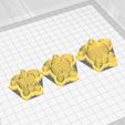 turtle_4.jpg Archivo 3D cortador para arcilla polimérica en 3 dimensiones en forma de tortuga・Diseño imprimible en 3D para descargar