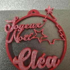 314528391_848350856589334_8261038630063124638_n.jpg Fichier STL Boule de Noel personnalisé・Modèle pour impression 3D à télécharger