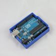 IMG_2446_display_large.JPG Free STL file Arduino Uno Snug Case・3D printer design to download