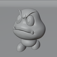 goomba_3D_gris.png Super Mario Bros  Goomba