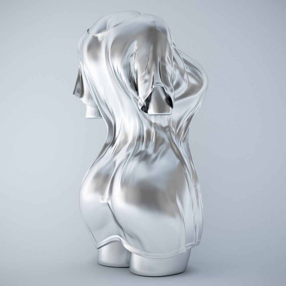 Sexy 3d printing 318 Body Preview001.jpg Download file Sexy Female Wet Body Part • 3D printer object, XXY2018