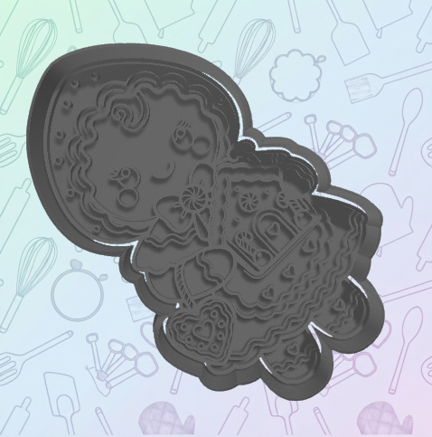 Gingerbread Girl Cookie Cutter