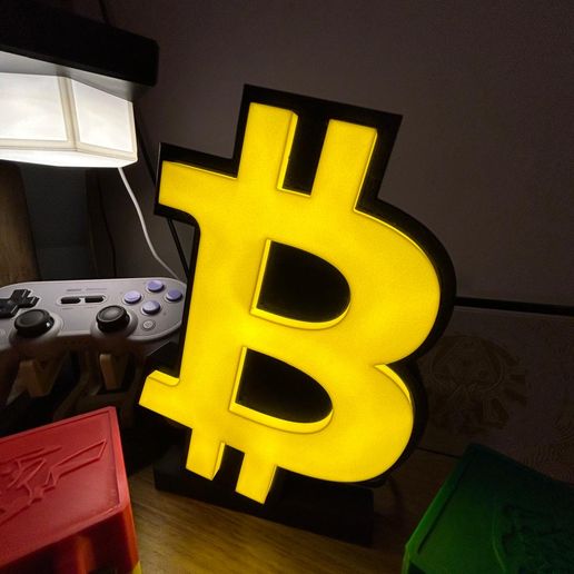 Archivo 3MF Bitcoin Light Box 📦 (STEP)・Diseño imprimible en 3D para ...