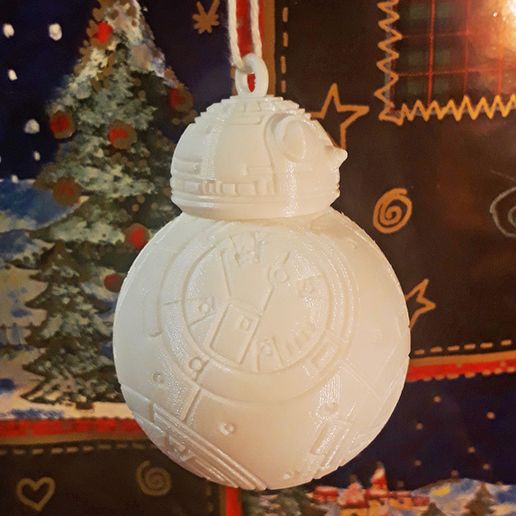 BB-8 Chiristmas Ornament - 3D model önizlemesi