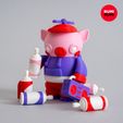 Taggy_Funky_Street-Pig_Toy_by_Rumi_Rumi_03.jpg Taggy Funky Street Pig –  Rumi Blocks Stackable Toy