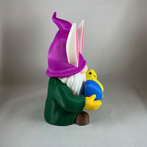 Easter-Gnome-1-07.jpg Build-a-Gnome Easter Add-On STL Bundle - Orelhas de coelho, ovo e pintinho Peep
