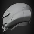 SamusPowerHelmetLateralBase.jpg Metroid Samus Aran Power Suit Helmet for Cosplay
