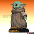 02.jpg Yoda Baby - Mandalorian Star wars - High quality