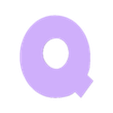 QM.stl Letters and Numbers DRAGON BALL Z | Logo