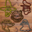 Todo.png Curious George cookie cutter set