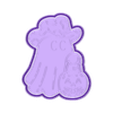 1 (107).stl Halloween Western Ghosts Cookie Cutter Set