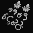 Viewport.png Octopus Hangable Wall Decoration for Air Plants