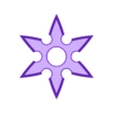 Shuriken-Raw_Six-pointed.stl Прялка для сюрикенов