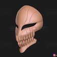 09.jpg Hollow Mask - Kurosaki Ichigo - Bleach 3D print model