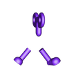 Bobomb_Yellow.stl Archivo STL gratis Bob-Omb! Multi color / material・Modelo para descargar y imprimir en 3D