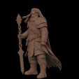 untitled.1427.jpg Dwarf Warrior King Thorin - 3D Model - Miniature