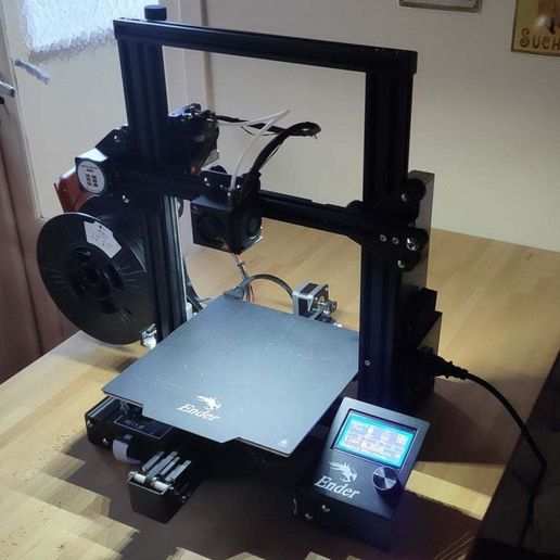 Led strip bracket - Ender 3 - 3D model önizlemesi