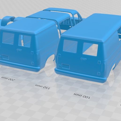 Ford-E-Series-Econoline-Cargo-Van-1986-Cristales-Separados-5.jpg 3D-Datei Ford E-Serie Econoline Cargo 1986 Druckfähiger Van・3D-Drucker-Vorlage zum herunterladen, hora80