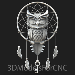 STL file Double Dreamcatcher - Wall Art・3D printable model to
