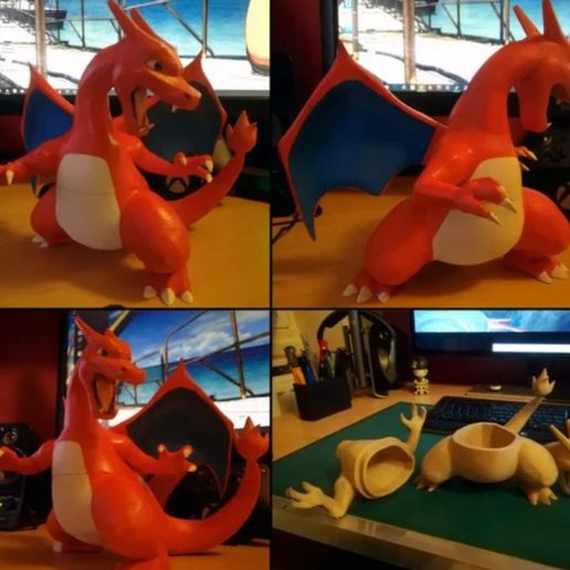 Charizard - 3D model önizlemesi