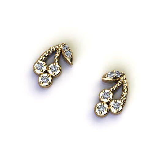 Kid Earrings  3dm with stl files 3D print model 3D model