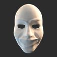 purdgemask2-1.jpg The Purge Mask Female Face - Purge Night Cosplay Mask 3D print model
