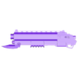 shotgun frontal 2.STL Lawbringer Mk VI - Shotgun combat OSAR3D.