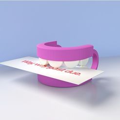 52a602dc88f2d8d03dde6d774a61ec87_preview_featured.jpg STL file REMEMBER TEETH・Design to download and 3D print