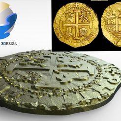 Archivo STL Porta monedas 💶・Modelo imprimible en 3D para
