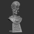 6.jpg STL file Mars Attacks bust・3D printer design to download