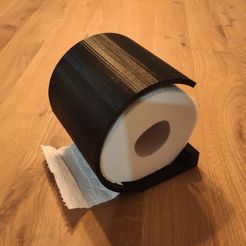 IMG_20200331_214436.jpg STL-Datei Toilet paper roll holder・Design für 3D-Drucker zum herunterladen, tresdeprint
